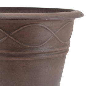 Unique texture highlights recycled materials used in the PSW pot.