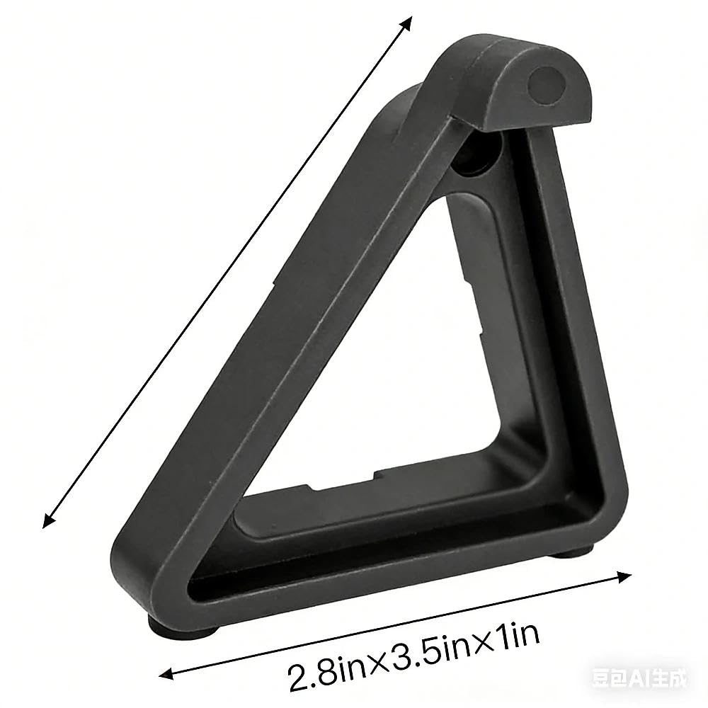 PTAHAN invisible triangular frame under pot preserves aesthetics while preventing tipping.