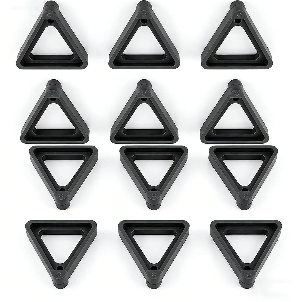 PTAHAN pot stand 12-pack in black elevates pots for stability and airflow.