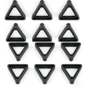 PTAHAN pot stand 12-pack in black elevates pots for stability and airflow.