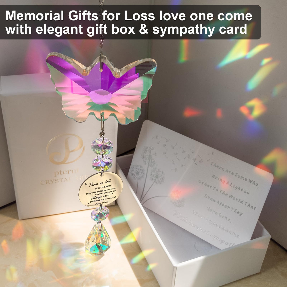 Ptcrut elegant gift packaging enhances condolence moments for loved ones