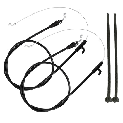 PuBaDuoParts 2-pack brake control cable for reliable clutch control.