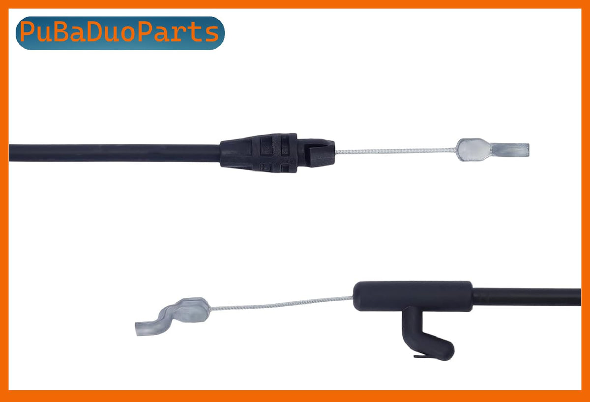 PuBaDuoParts PVC casing and steel core resist dirt and moisture.