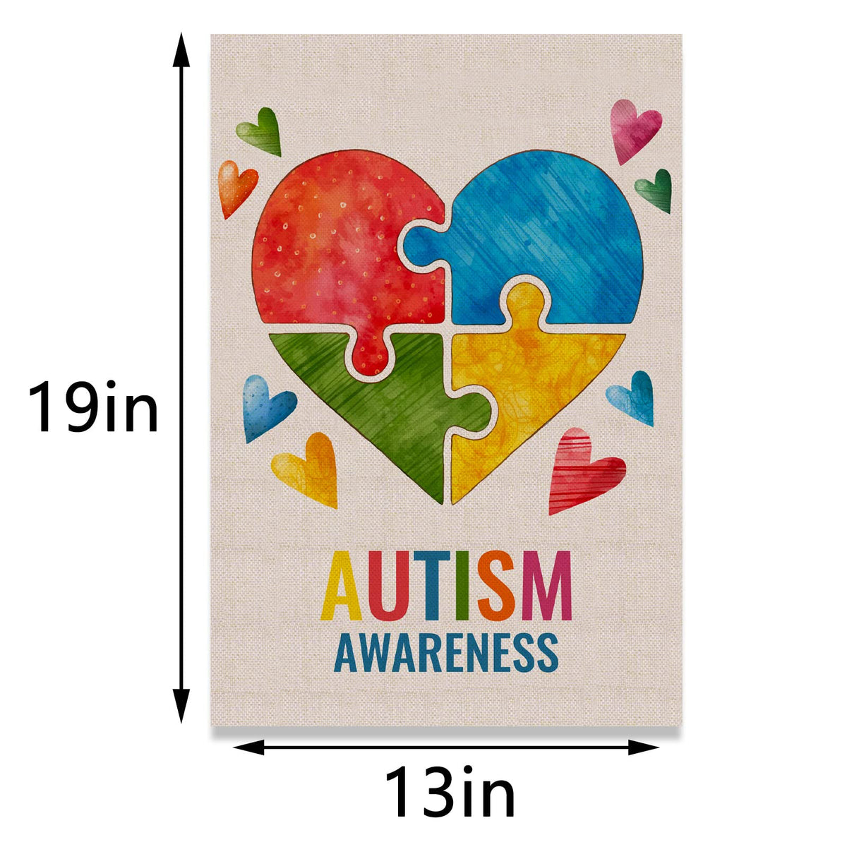 Pudodo garden flag enhances curb appeal with inspirational design for outdoor display