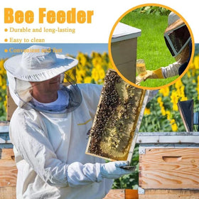 PUERDEAN bee feeder bottom clip detached for easy cleaning