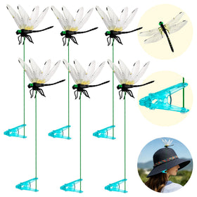 Puideon black dragonfly clip for pet collars adds subtle flair to pets and spaces.