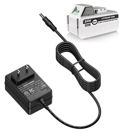 PUIMIT 24VCHRG-QC front panel shows quick charging capability for Snow Joe batteries