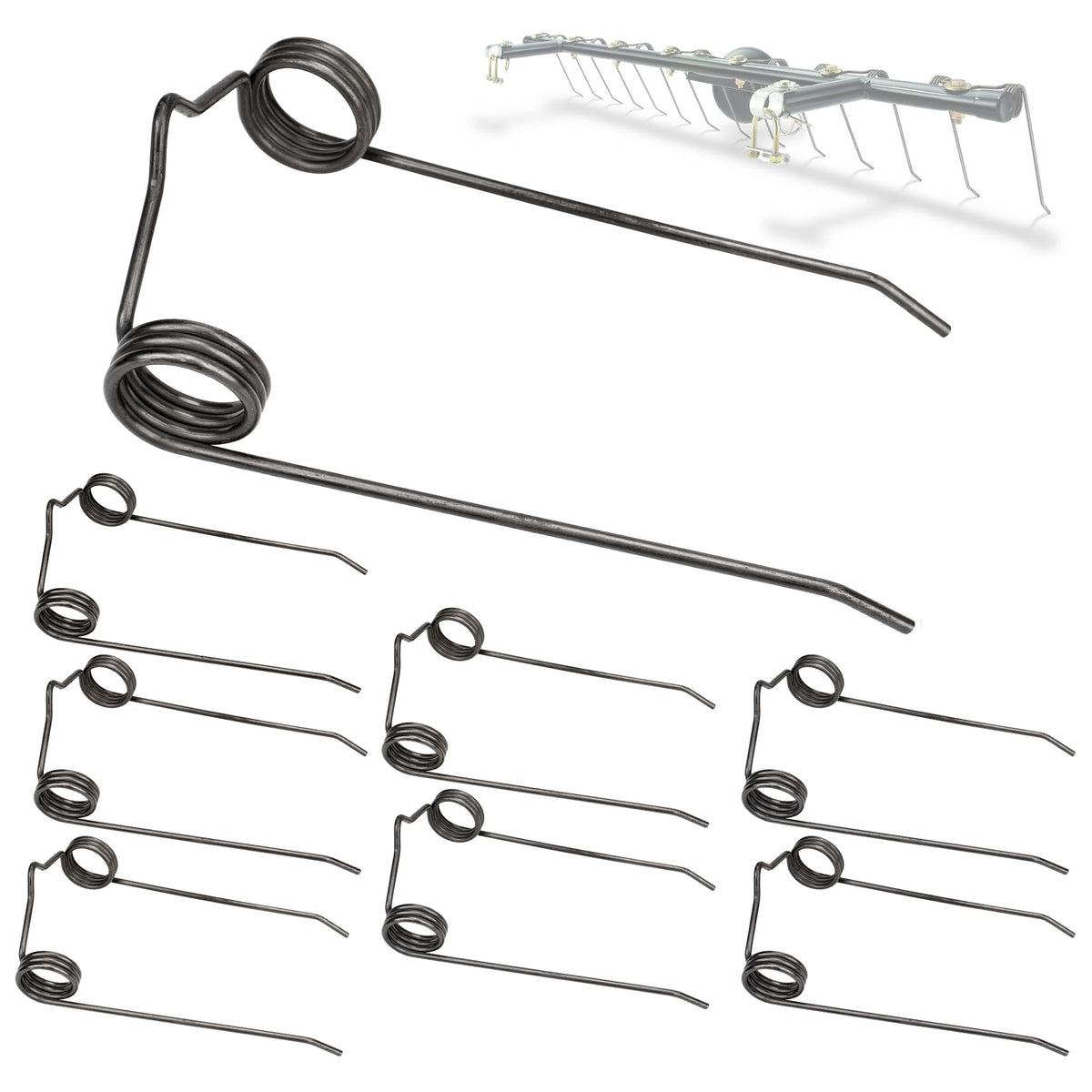 Pulems 46761 spring tine eight-pack for Agri-Fab dethatchers improves thatch care