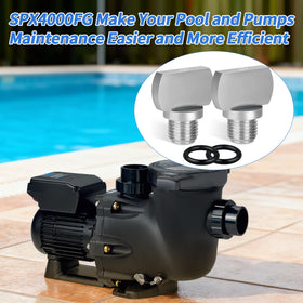 Pulems SPX4000FG drain plug ready for stress-free pool maintenance.