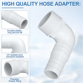Pulems durable plastic construction offers long service life in outdoor pool environments.