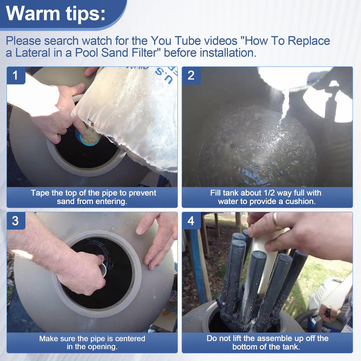 Pulems SX244DA durable plastic construction withstands pool cleaning.