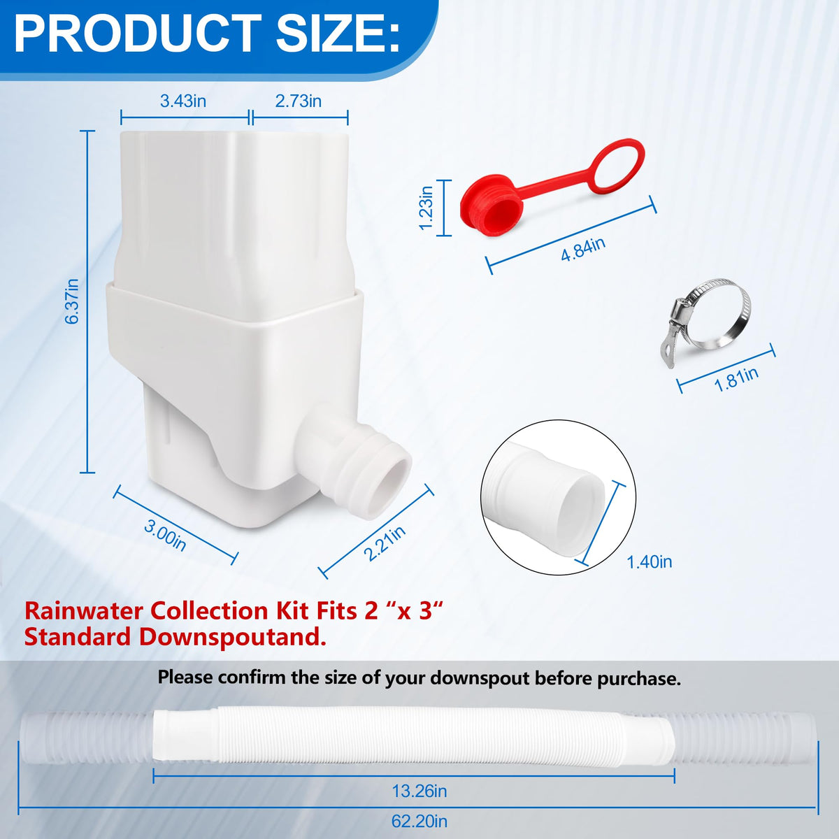 Pulems waterproof plug sealing the system when not in use