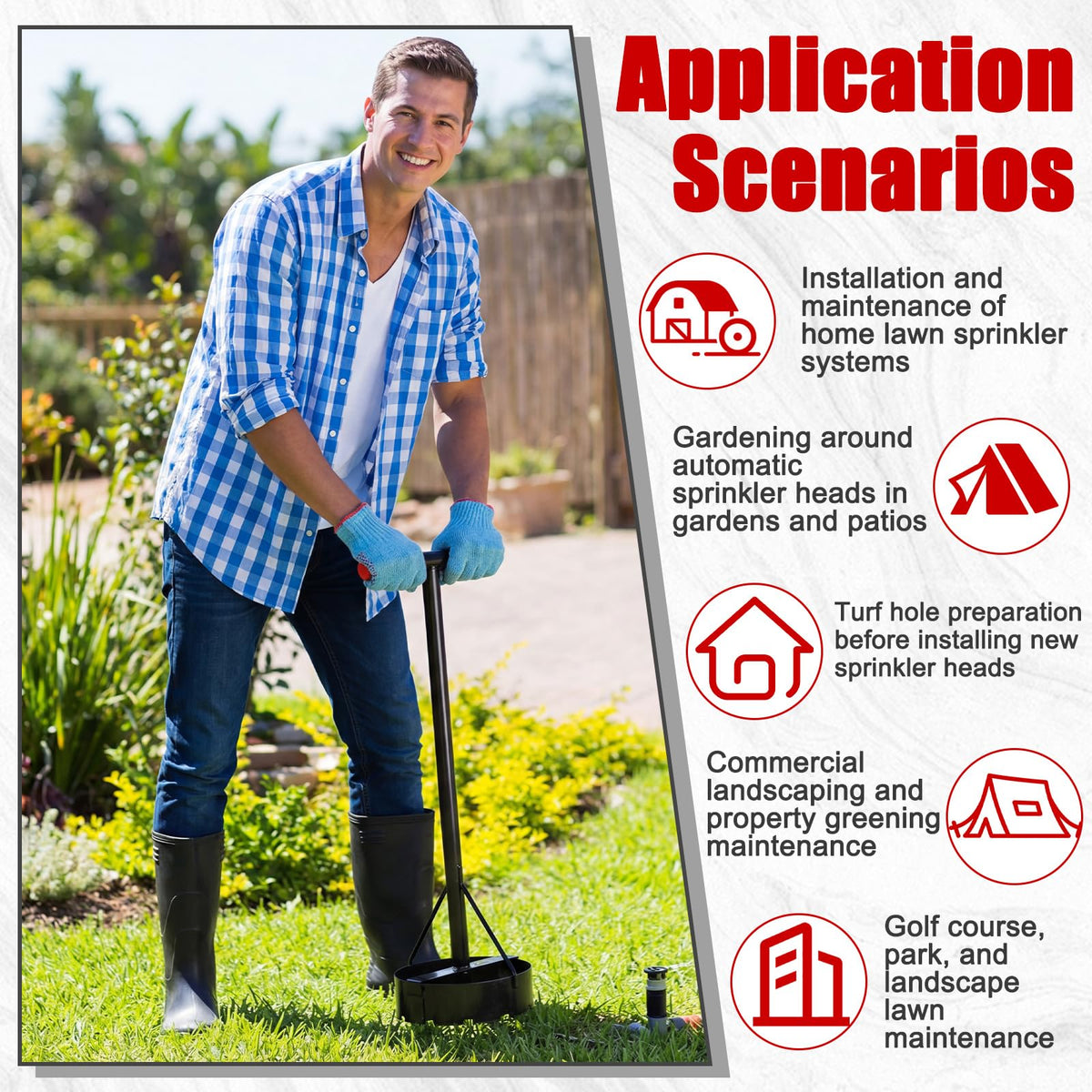 PullCrease easy-to-operate lawn care tool suitable for DIY and professional use.