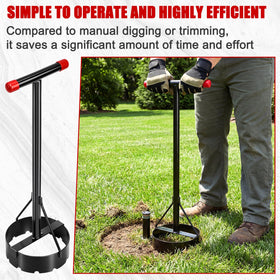 PullCrease professional-grade lawn care tool ready for quick setup and use.