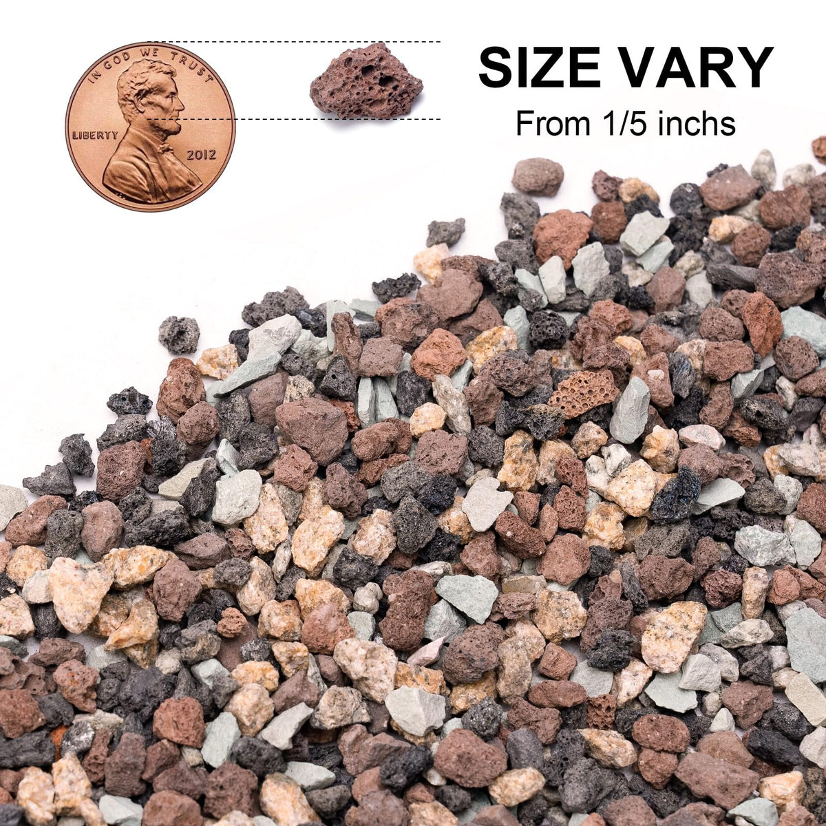 Pulovin lava rocks porous structure closeup highlights airflow and soil aeration