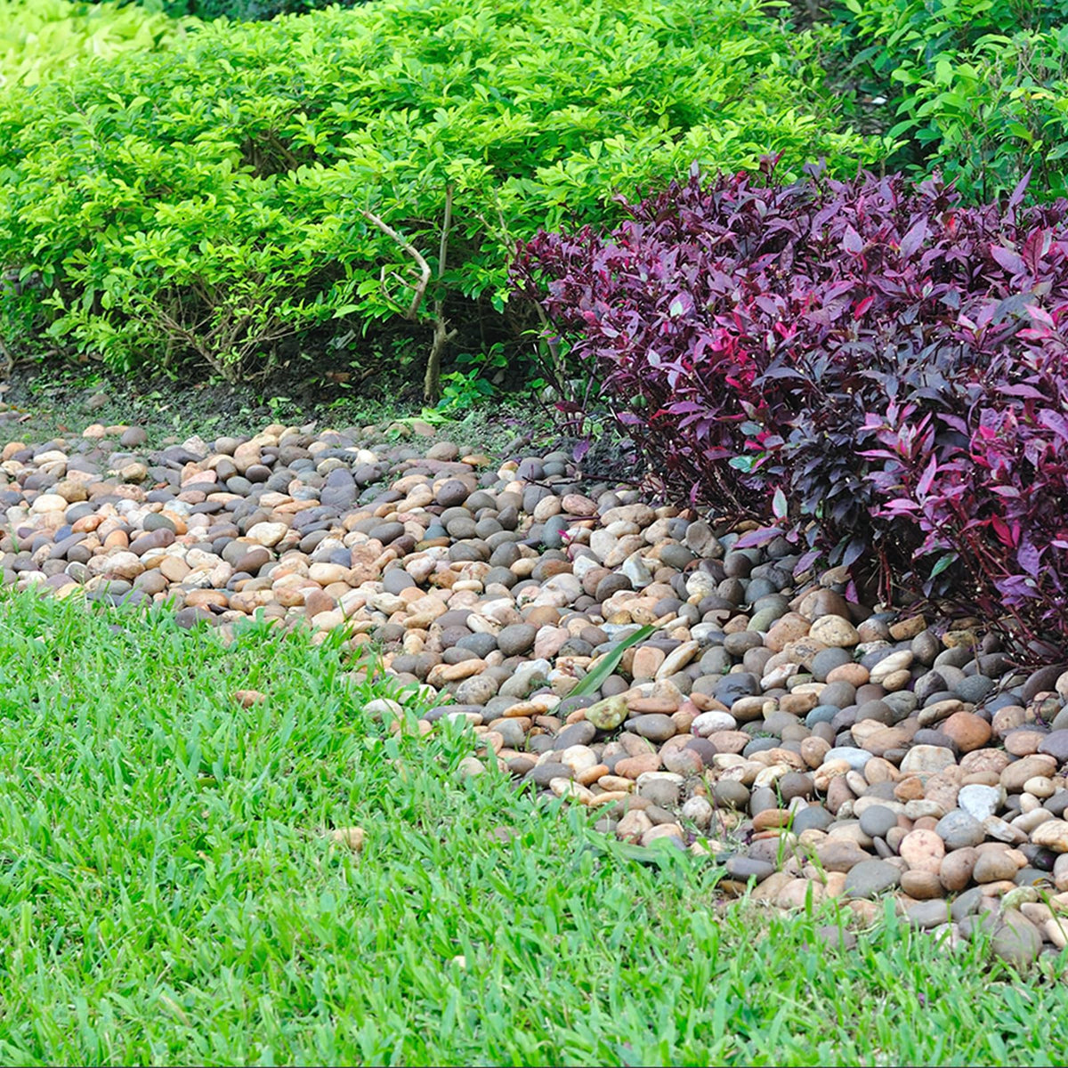 Pulovin river rocks for multipurpose landscaping and decor