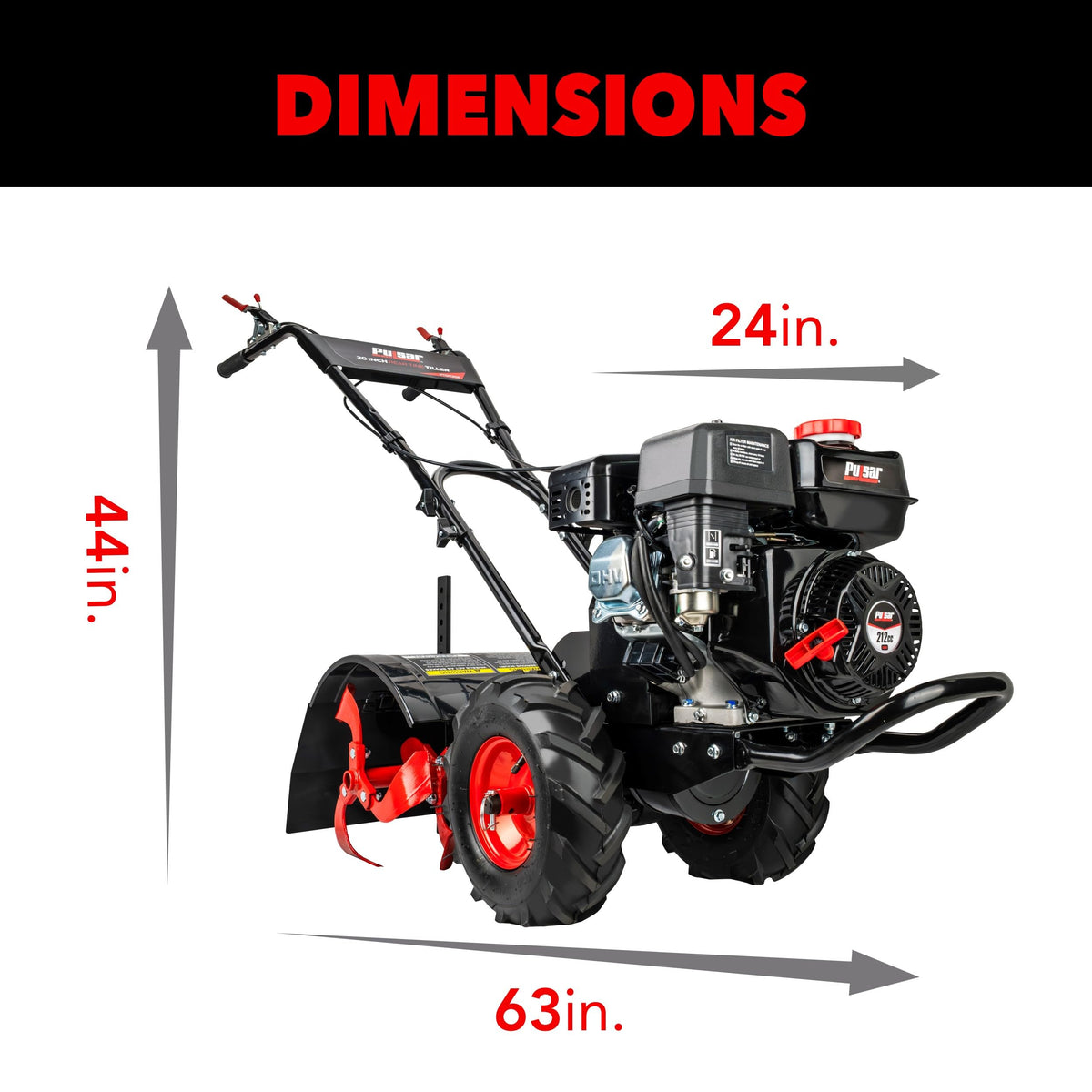 Pulsar depth regulator ensures consistent tilling depth per pass