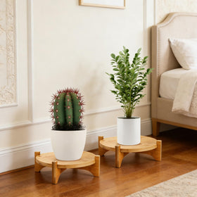 Pumtus 8-inch planter fit highlighting versatile pot compatibility.