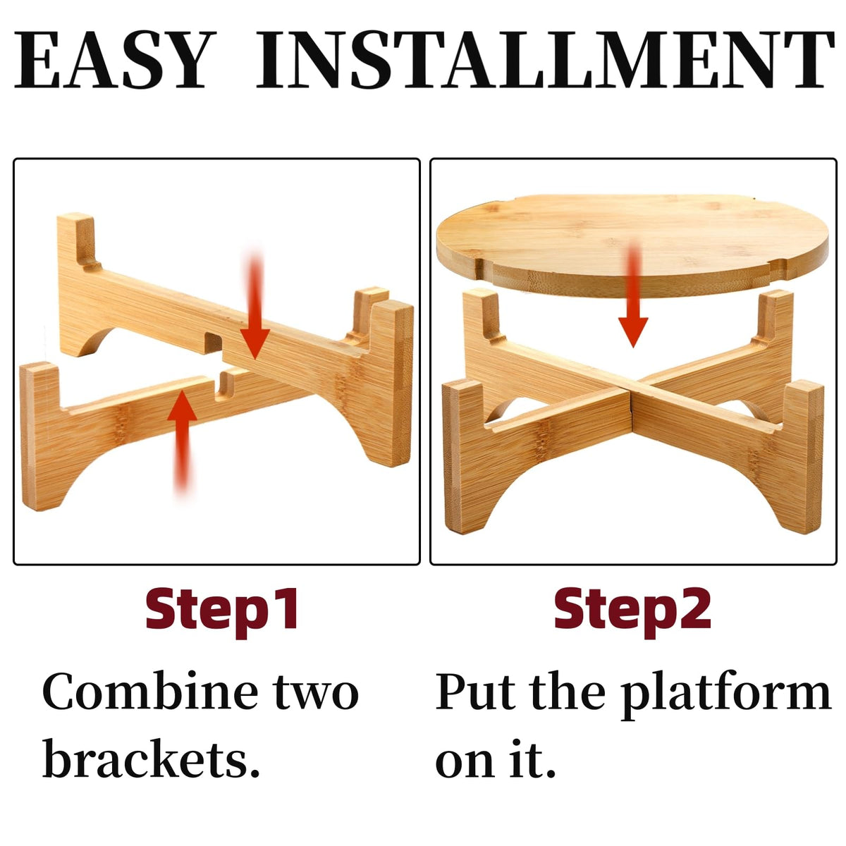 Pumtus mid-century modern planter stand with clean, timeless lines.