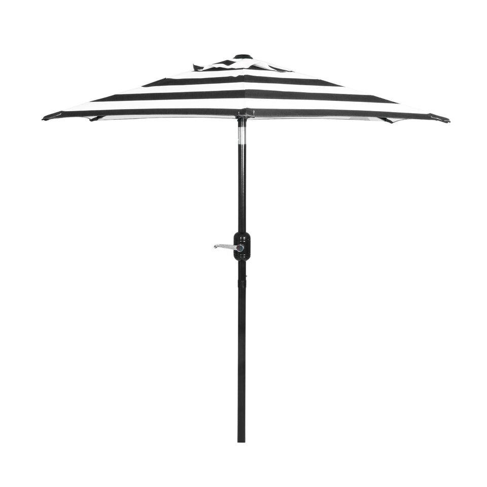 Punchau 6ft boho patio umbrella open close in action for quick shade