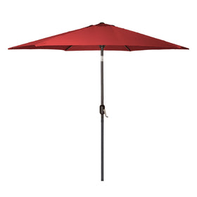 Punchau 6ft outdoor patio umbrella with easy crank to open and close for quick shade.