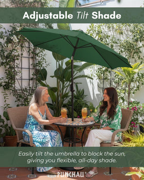 Punchau easy open/close umbrella enables quick setup for outdoor moments
