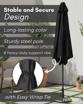 Punchau UV-treated canopy blocks rays for outdoor comfort