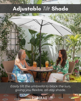 Punchau rust-proof pole ensures durability outdoors