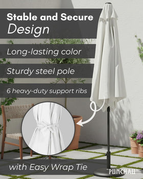 Punchau UV-treated canopy helps block harsh sun