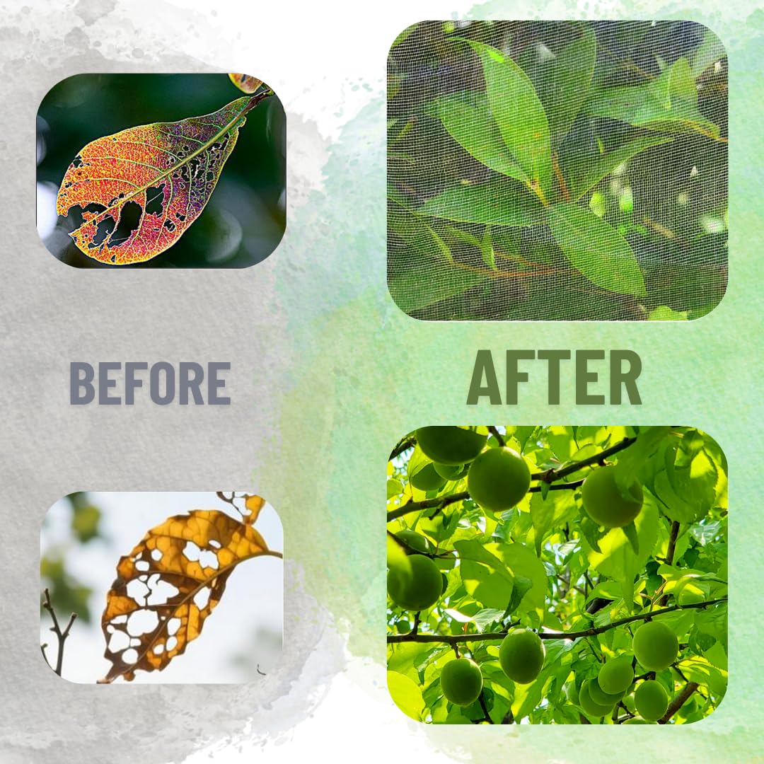 Puobao breathable mesh lets sunlight through for healthy growth.
