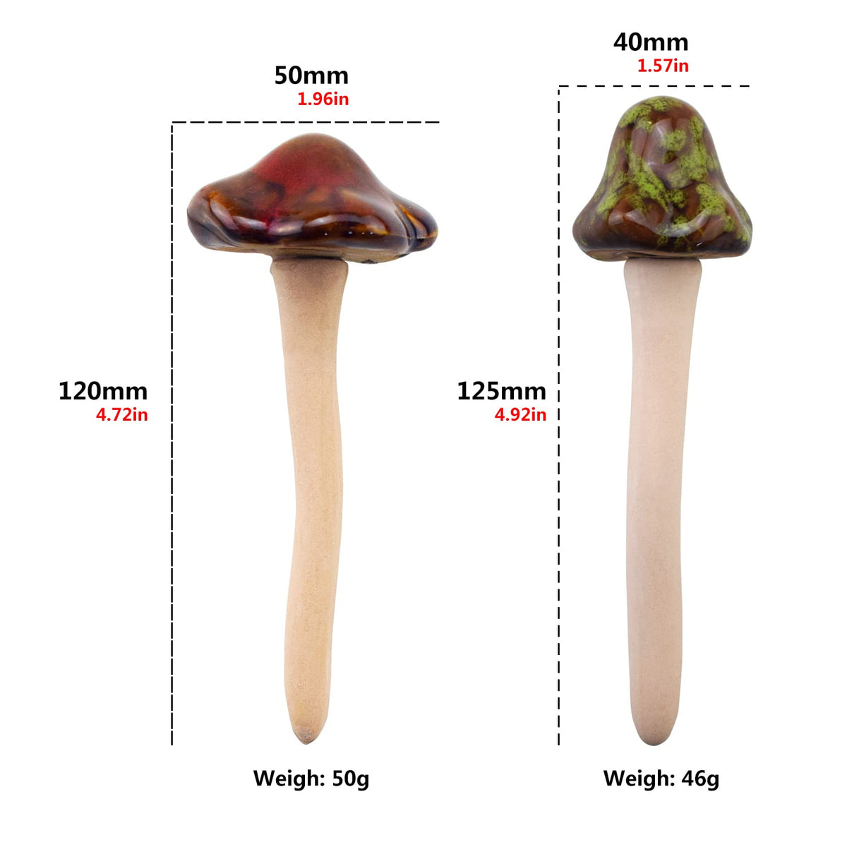 PUOO ceramic mushroom bud design brightens planters with playful energy