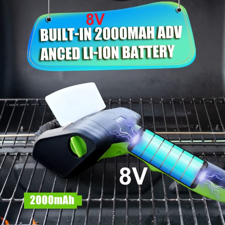 PURAMI motorized 700 RPM for deep cleaning on all grills