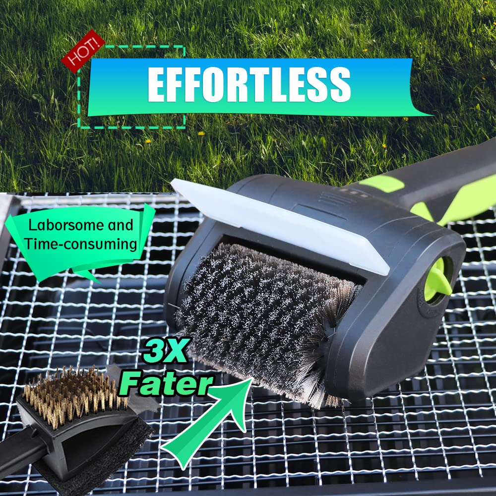 PURAMI non-scratch cleaning suitable for porcelain, cast iron, zinc grills