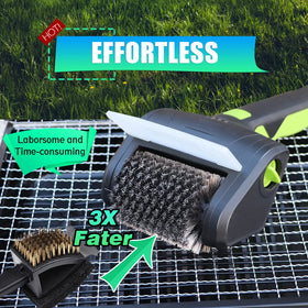 PURAMI non-scratch cleaning suitable for porcelain, cast iron, zinc grills