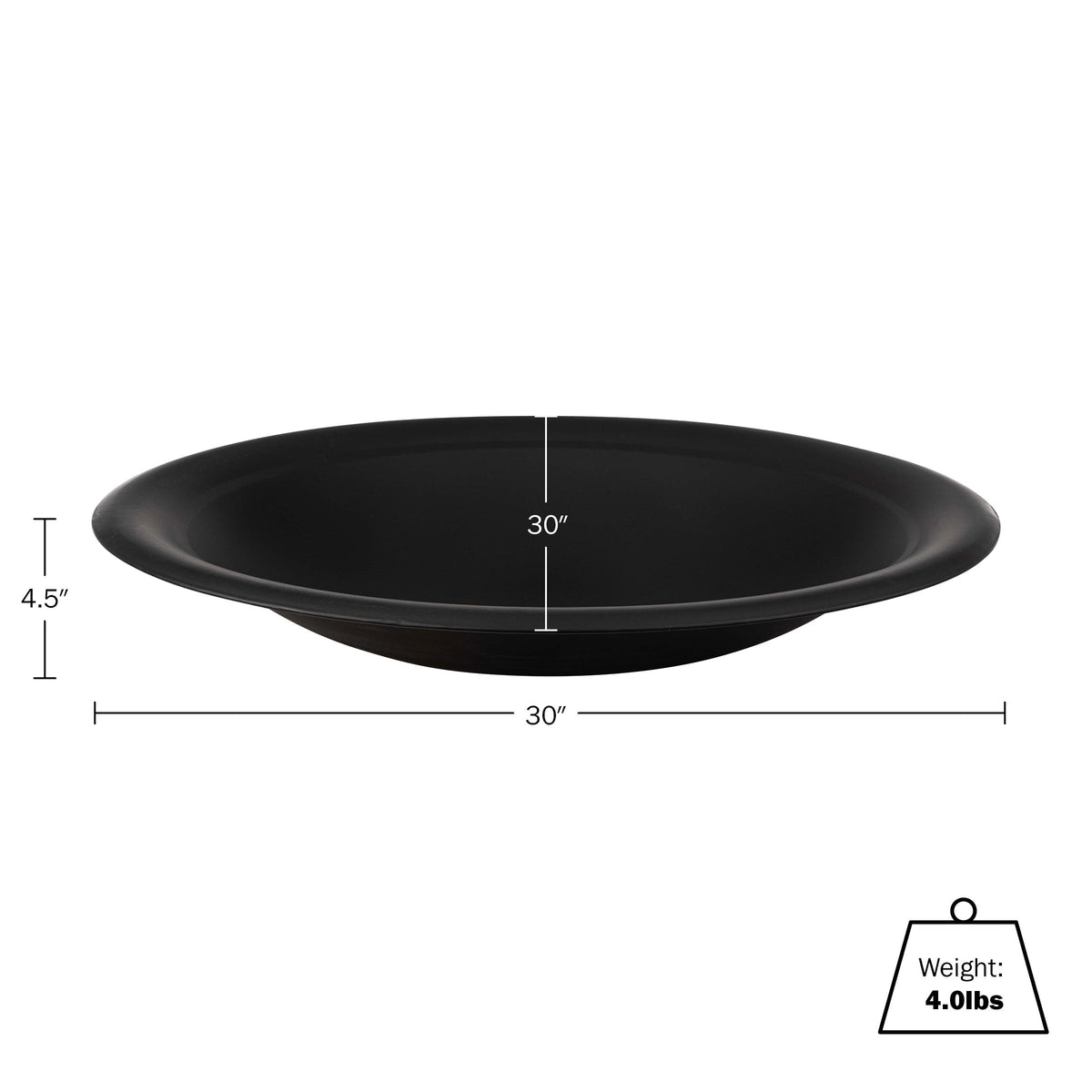 Pure Garden black fire pit insert adds cozy ambiance to outdoor spaces.