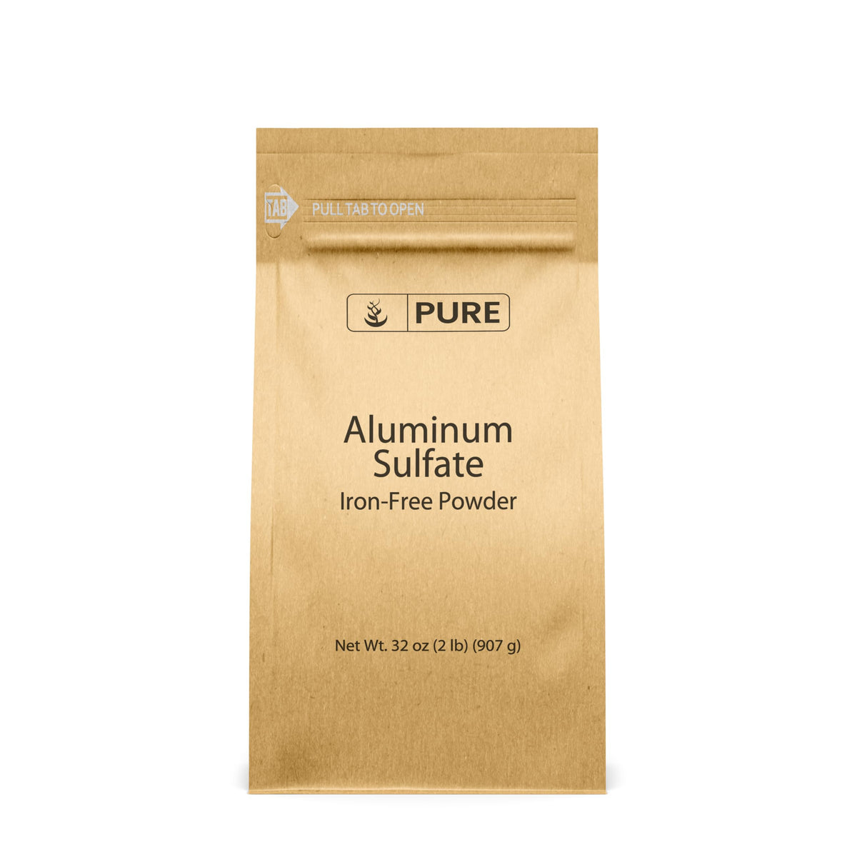 Pure Original Ingredients Aluminum Sulfate powder for soil acidification and plant care.