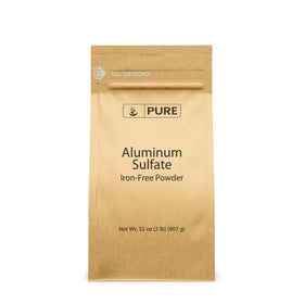 Pure Original Ingredients Aluminum Sulfate powder for soil acidification and plant care.