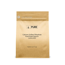 Pure Original Ingredients Calcium Sulfate for baking promotes even texture and reliable results.