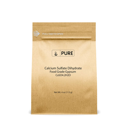 Pure Original Ingredients Calcium Sulfate for baking promotes even texture and reliable results.