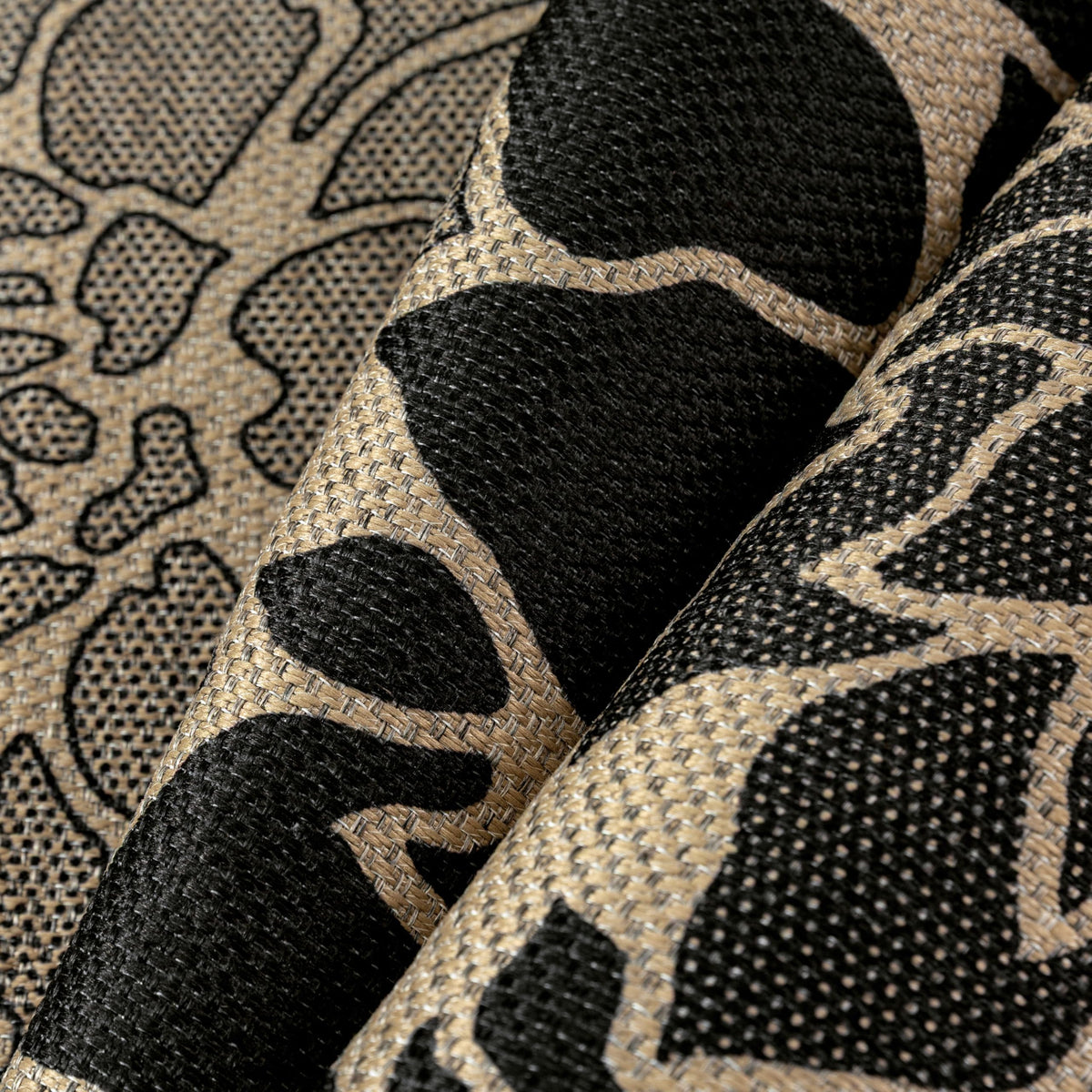 PureCozy outdoor patio rug with water-resistant design for quick cleaning