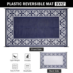 PureCozy UV-coated rug resists fading under sun exposure