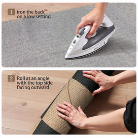 PureCozy rug stands up to daily family use and pets.