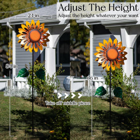 Pure Echo wind spinner sealed bearings ensure smooth 360-degree rotation.