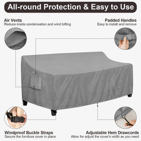 PureFit air vent reduces condensation under cover.
