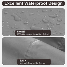 PureFit all-season protection shielding furniture from dust leaves and bird droppings