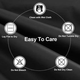 PureFit chair cover easy-clean surface allows quick wipe-down