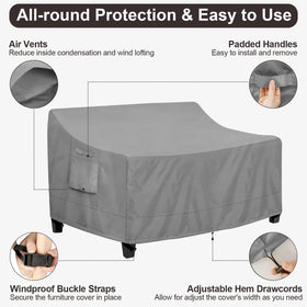 PureFit padded handles aid quick placement and removal