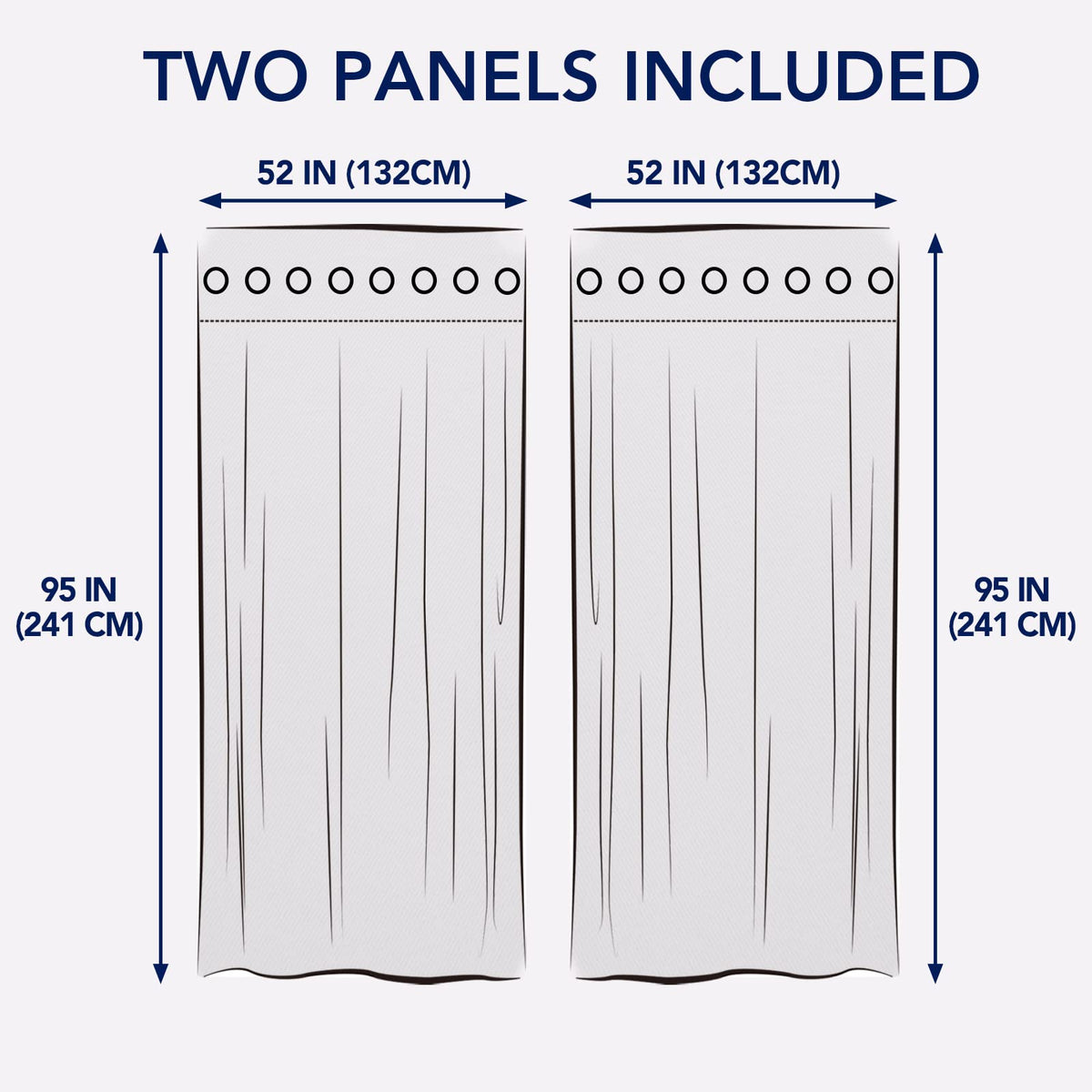 PureFit curtains are machine washable for easy care and quick refresh.