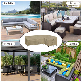 PureFit camel color adds a stylish, unobtrusive look to outdoor spaces.