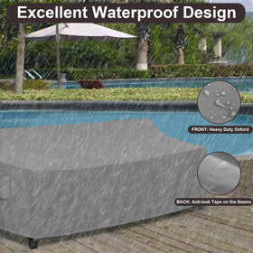 PureFit seam tape keeps seams watertight for rain.